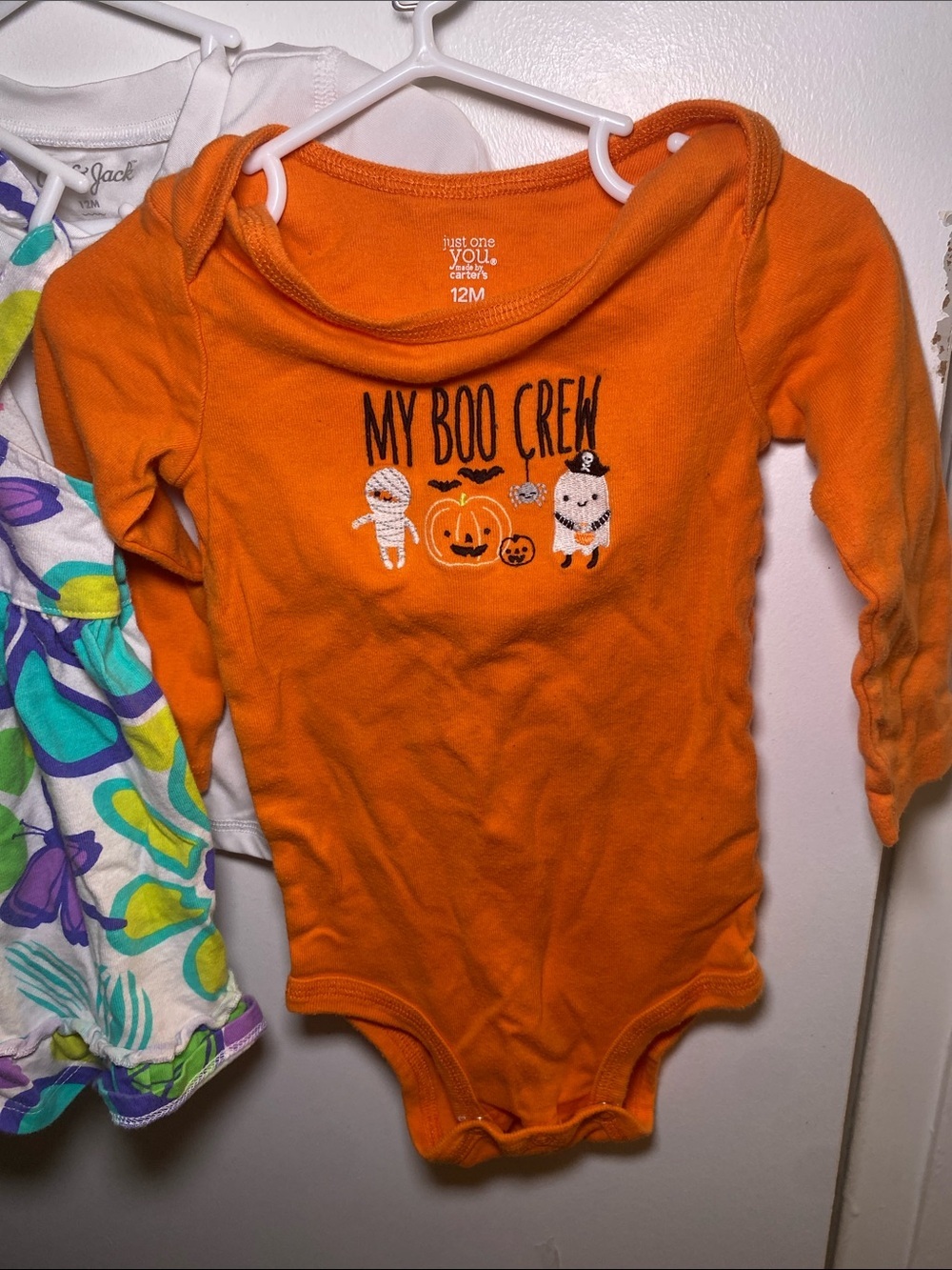 Just one You Cat& Jack, Gar-animals, Long-Sleeve Bodysuit and Okie-dokie dress - Picture 3 of 8